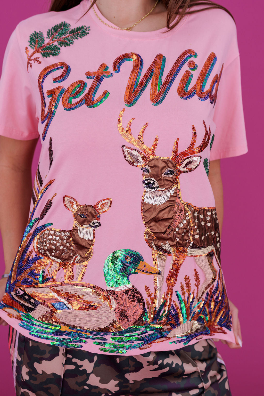 Get Wild Sparkle T-Shirt